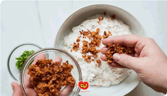 دیپ بیکن با سس رنچ
