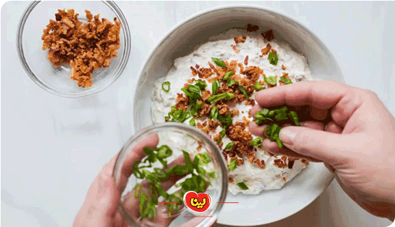 دیپ بیکن با سس رنچ