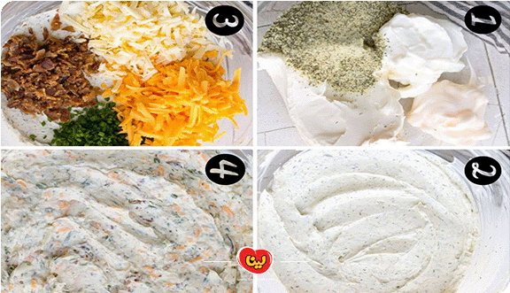 دیپ چدار و بیکن