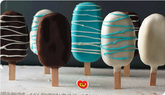 طرز تهیه پاپسیکل با ویفر