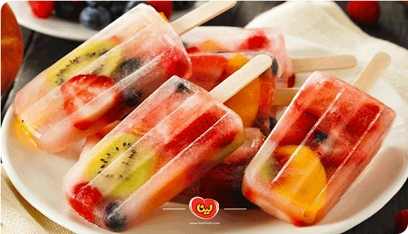 پاپسیکل میوه‌ای