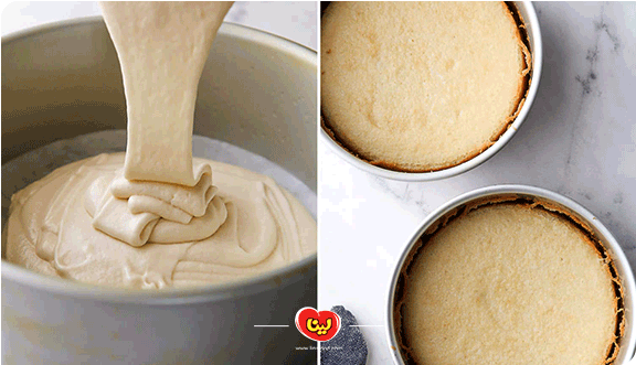 کیک نارگیلی با ویفر