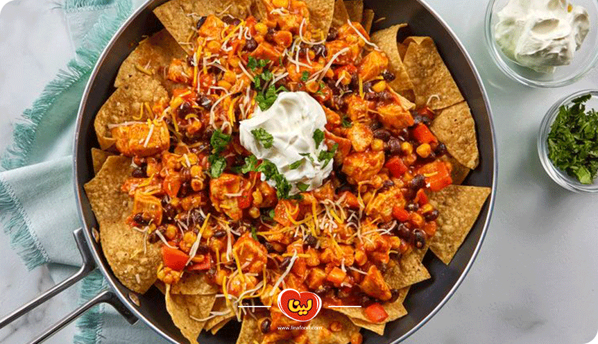 هات چیپس با مرغ