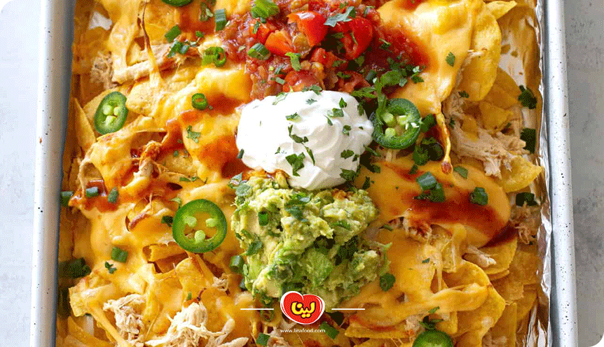 طرز تهیه چیپس و پنیر با مرغ