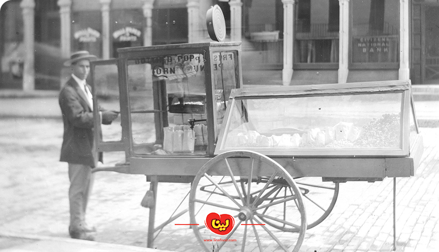 تاریخچه پاپ کورن