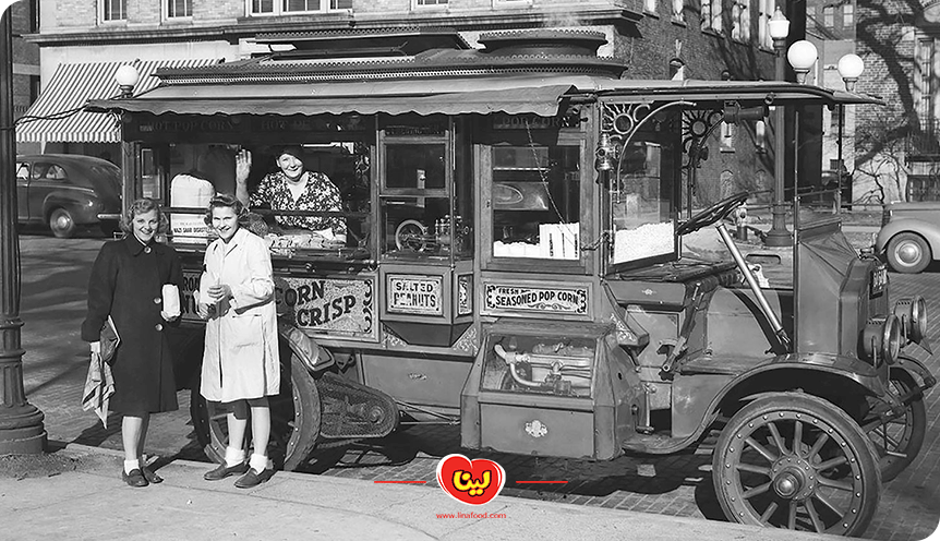 تاریخچه پاپ کورن