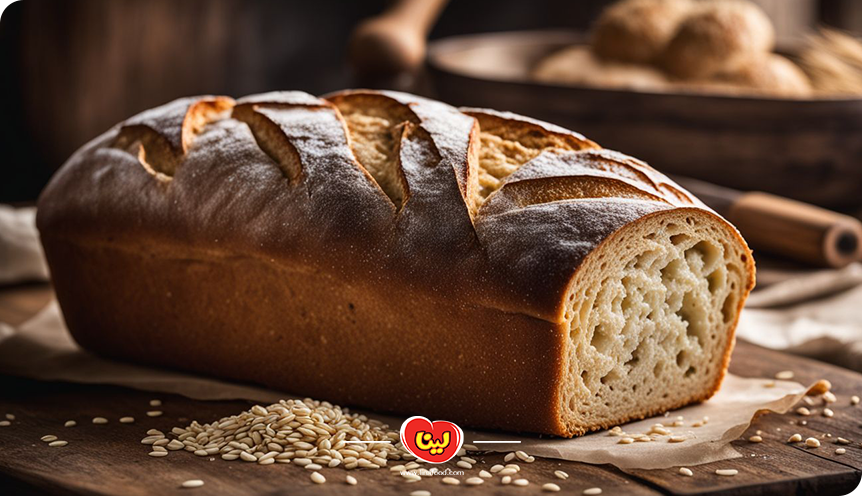 طرز تهیه نان تست جو با تخمه آفتابگردان