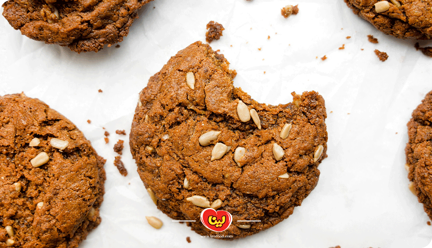 طرز تهیه کوکی مغز تخمه آفتابگردان