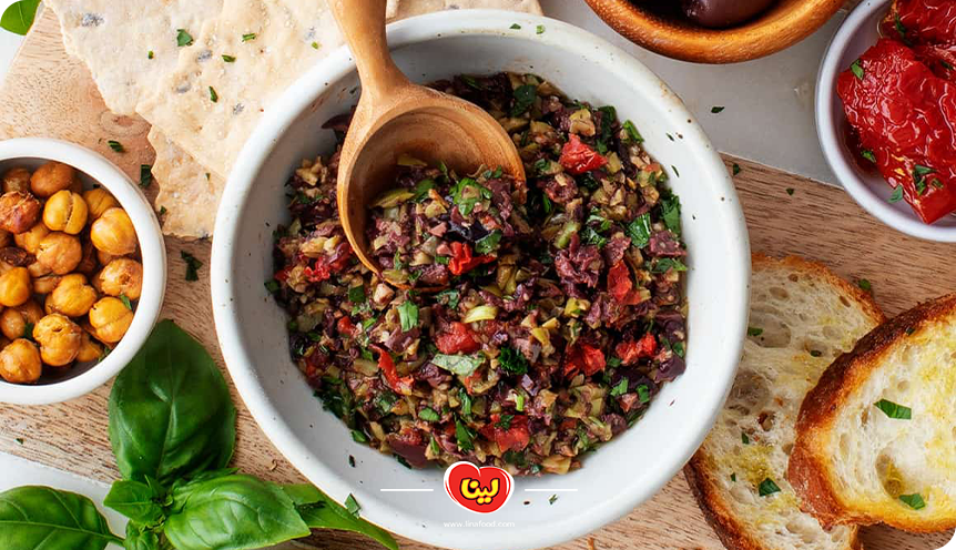 طرز تهیه دیپ زیتون ترکی