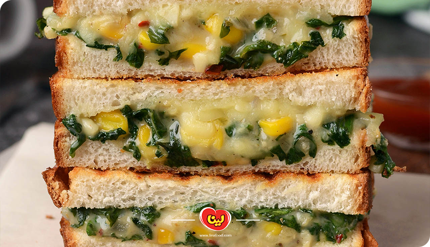 طرز تهیه اسنک اسفناج