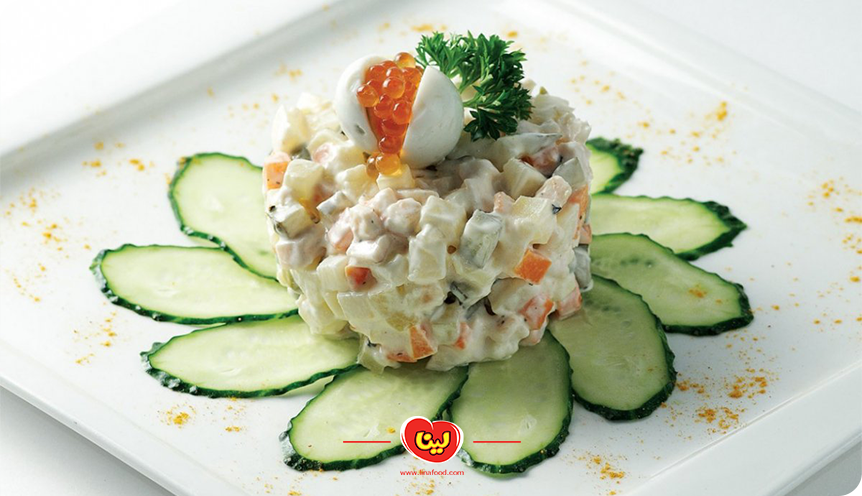 طرز تهیه فینگرفود سالاد الویه