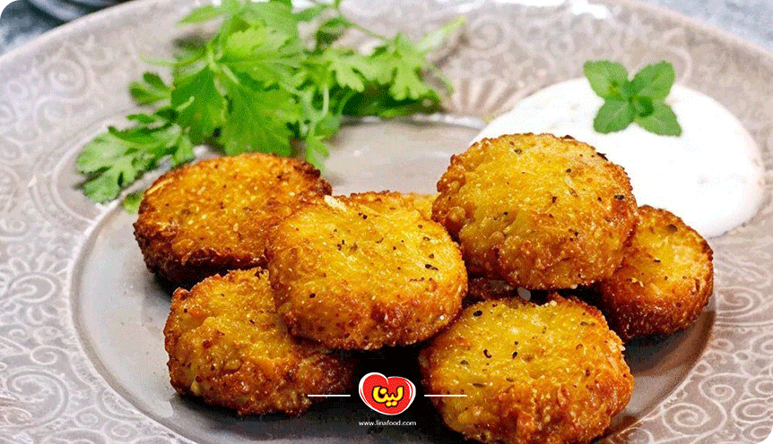 طرز تهیه فلافل مرغ پیتزایی