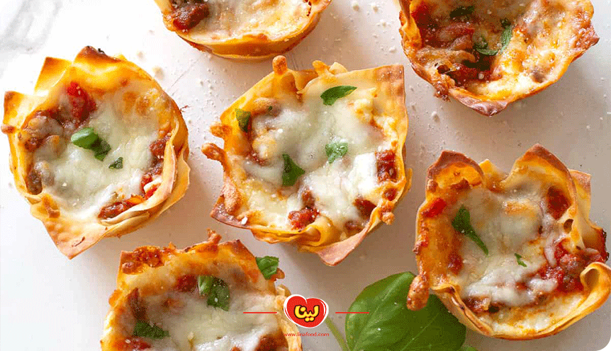 طرز تهیه مافین لازانیا