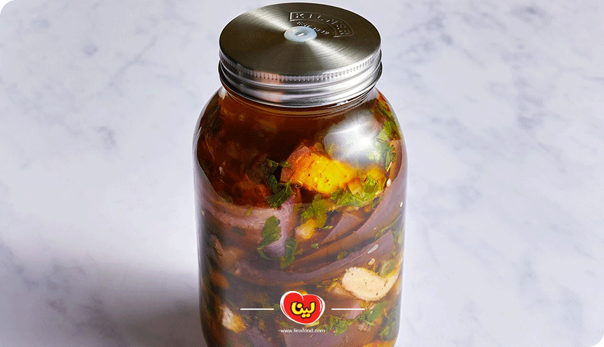 طرز تهیه ترشی بادمجان