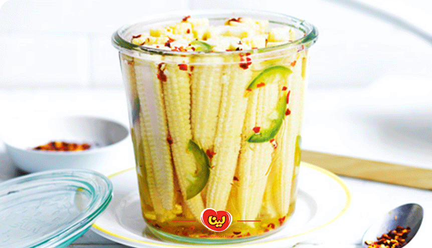 طرز تهیه ترشی بیبی کورن