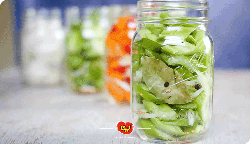 طرز تهیه ترشی کرفس