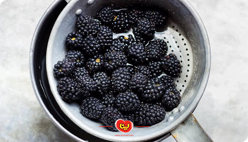 طرز تهیه ترشی توت سیاه