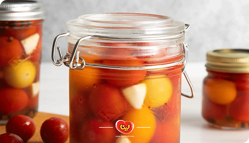 طرز تهیه ترشی گوجه