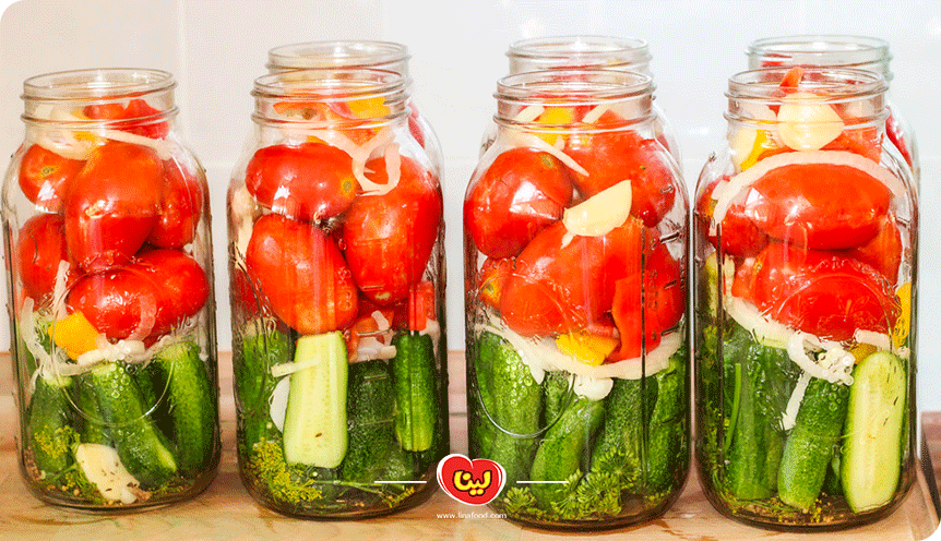 طرز تهیه ترشی گوجه
