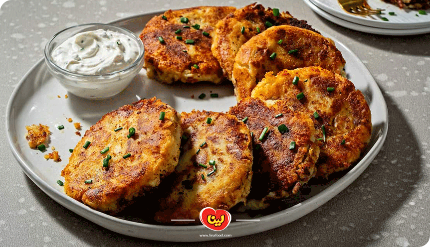 طرز تهیه کوکو سیب‌زمینی لقمه‌ای