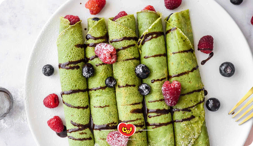 طرز تهیه کرپ رنگی