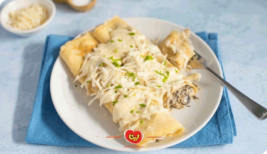 طرز تهیه کرپ مرغ