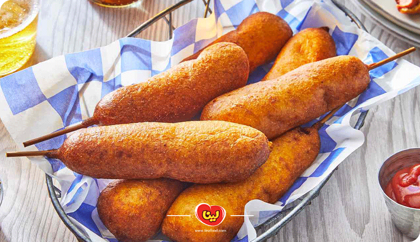 طرز تهیه کورن داگ مرغ