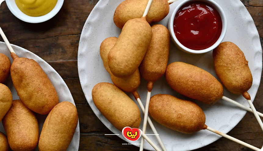 طرز تهیه کورن داگ مرغ