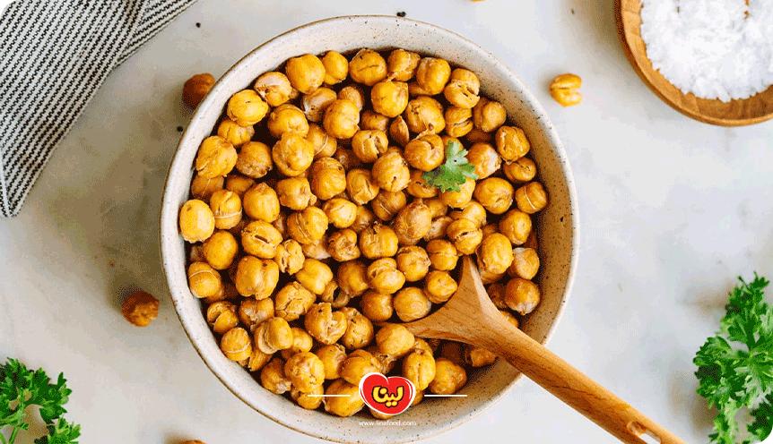 طرز تهیه نخود برشته در فر