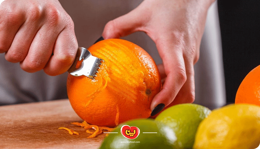 طرز تهیه خلال پوست پرتقال