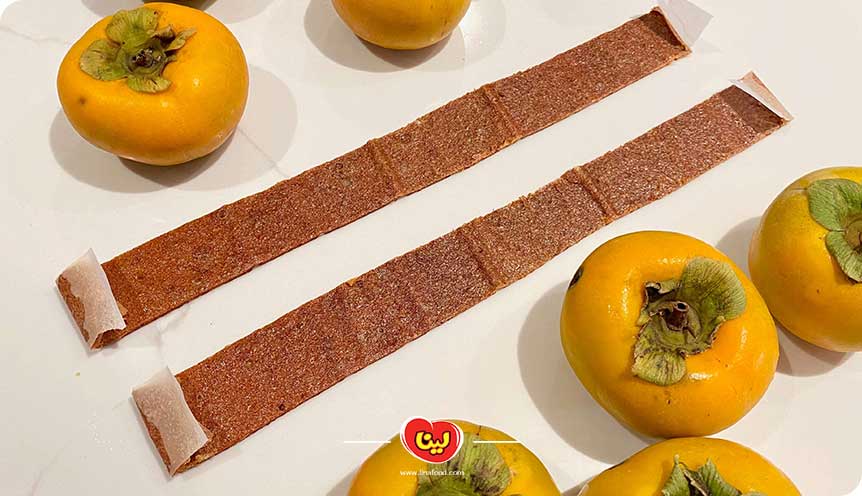 طرز تهیه لواشک خرمالو خانگی
