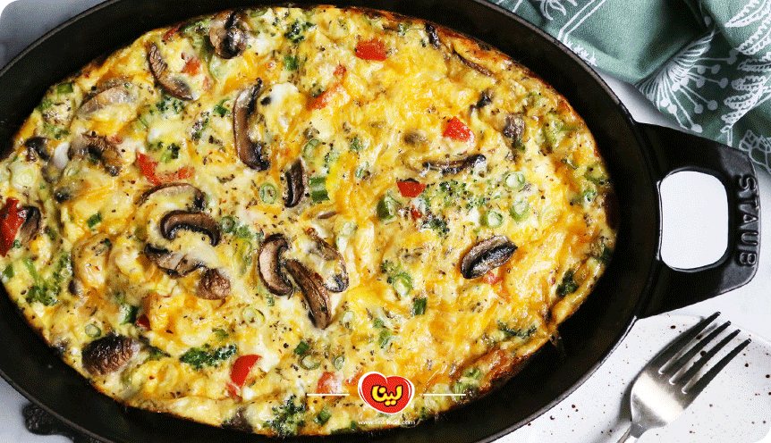 طرز تهیه فریتاتای پنیر و سیب‌زمینی