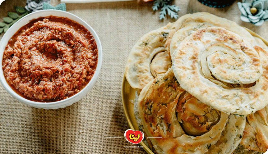 طرز تهیه نان لایهای پنیری