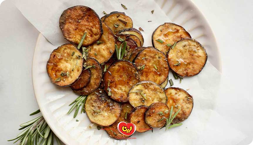 طرز تهیه چیپس بادمجان