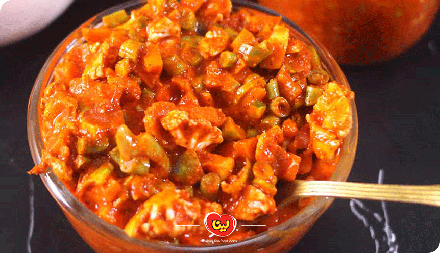 طرز تهیه سالاد زمستانی (ترشی مشهدی)