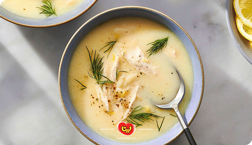 طرز تهیه سوپ لیمو یونانی