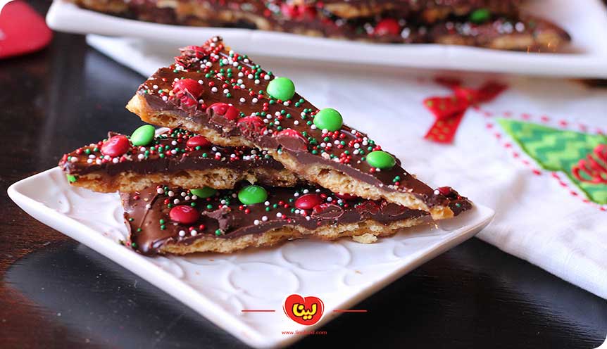 طرز تهیه کراکر کریسمسی