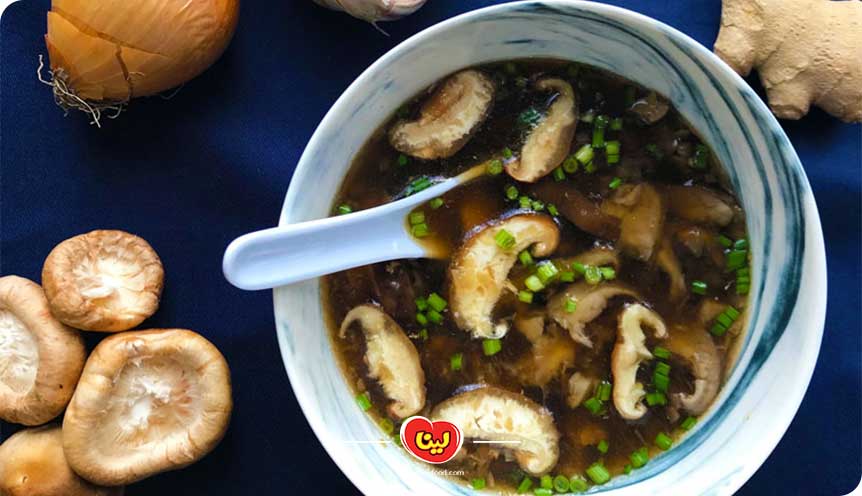 طرز تهیه سوپ زنجبیل و قارچ