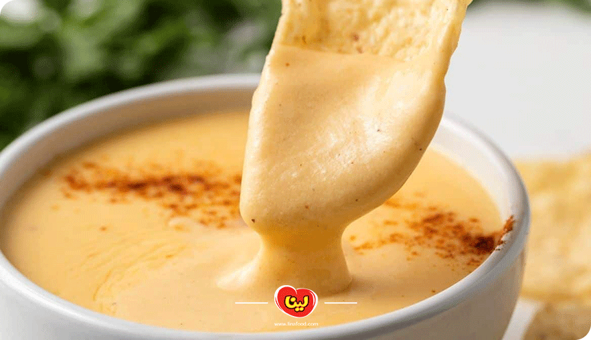 طرز تهیه سس پنیر فوری و آسان