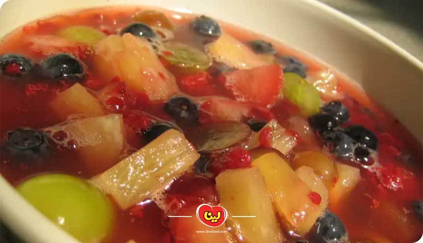 طرز تهیه آش میوه اردبیل