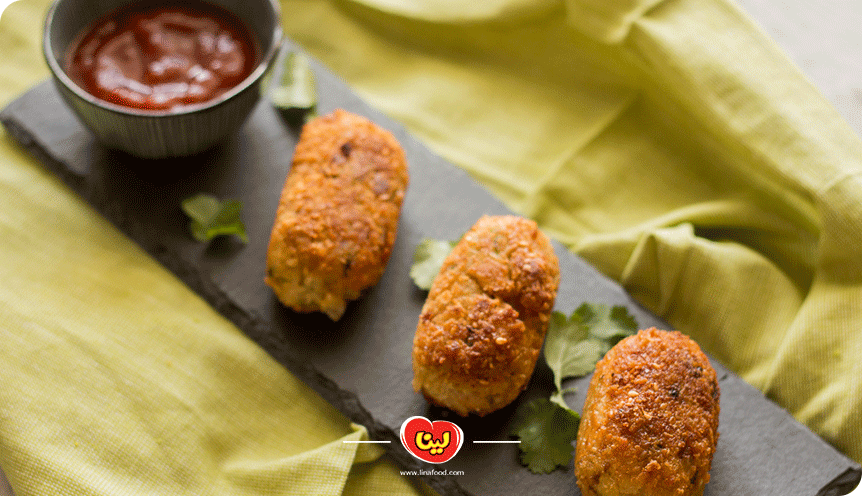 طرز تهیه کراکت مرغ و سیب‌زمینی