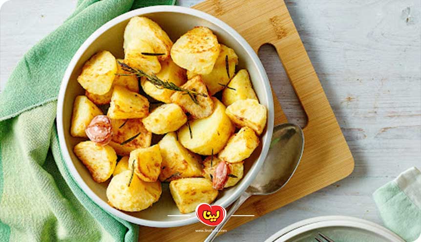 طرز تهیه سیب‌زمینی تنوری بدون فر