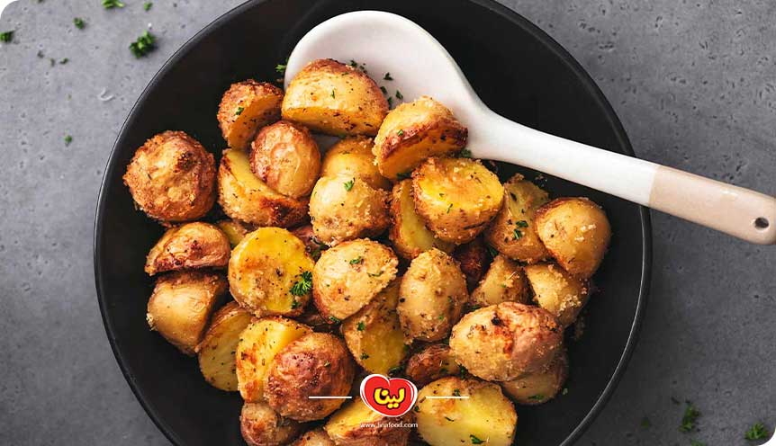 سیب زمینی تنوری بدون فر