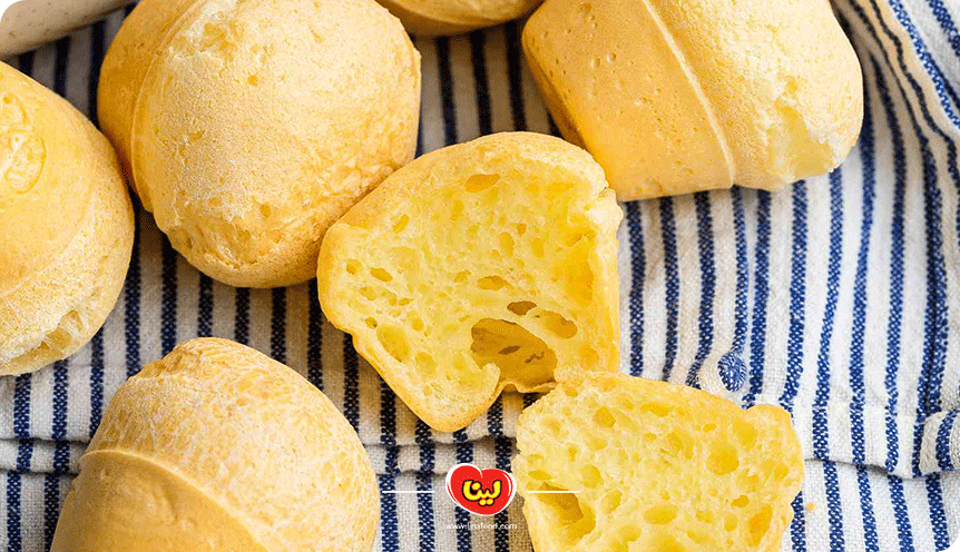 طرز تهیه نان پنیری برزیلی