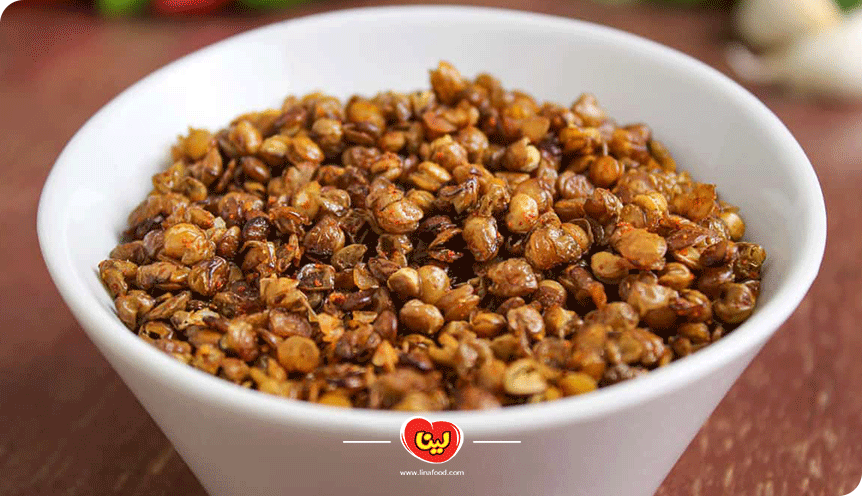 طرز تهیه عدس برشته