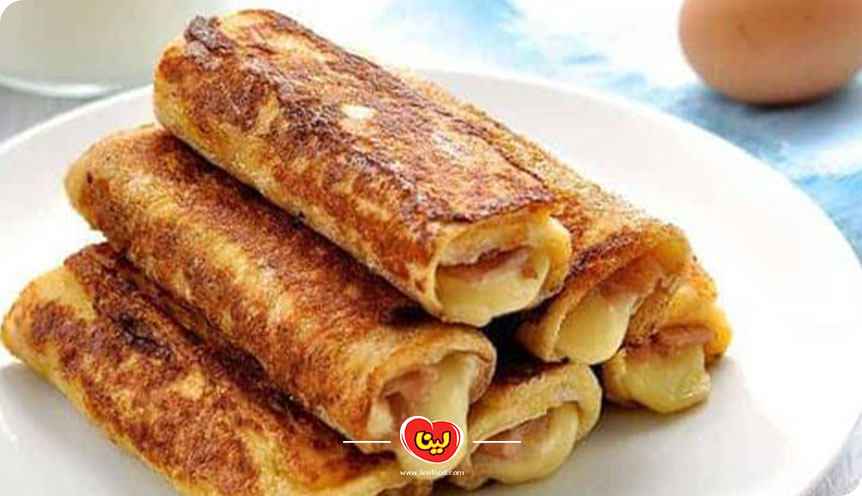 طرز تهیه فرنچ تست پنیری