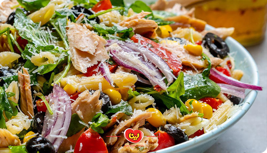 طرز تهیه پاستای سبزیجات رژیمی