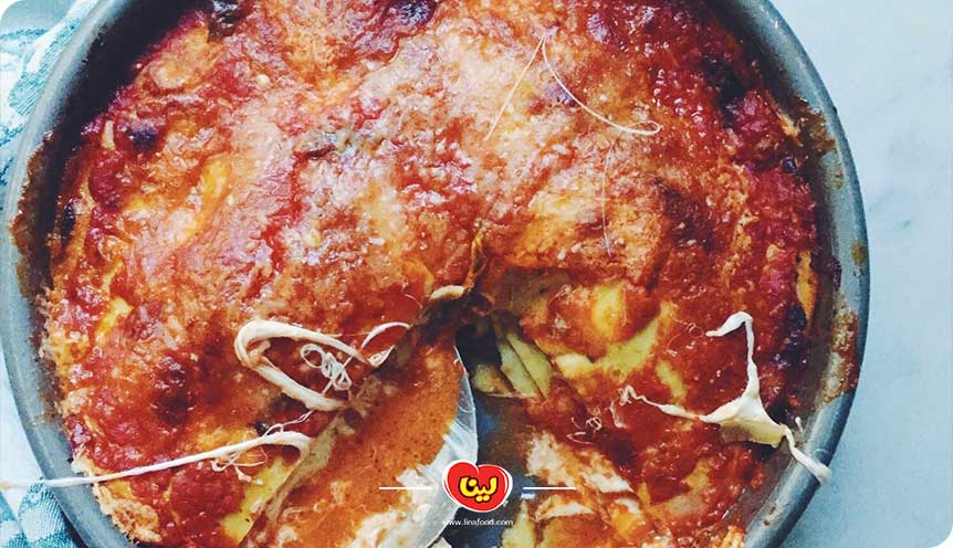 طرز تهیه لاکرپیا گوشت و سبزیجات