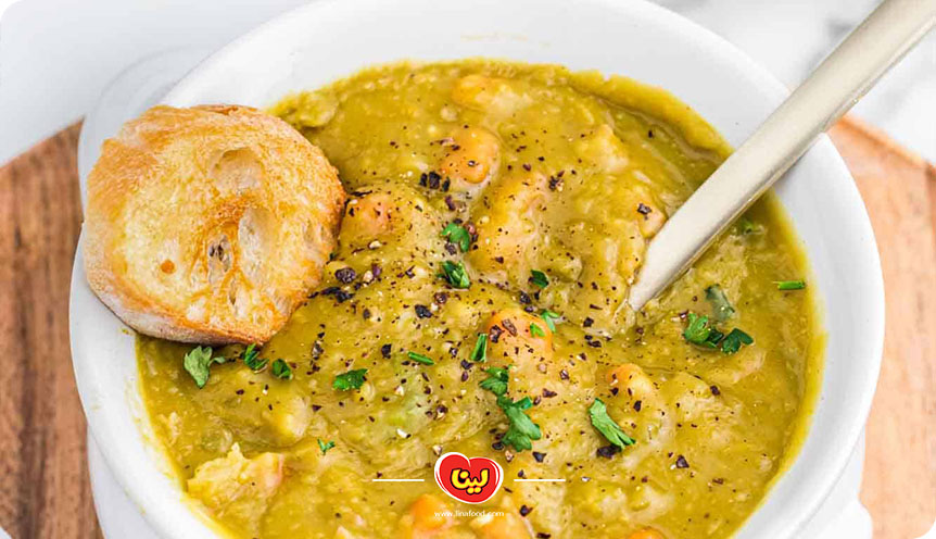 طرز تهیه آش لپه