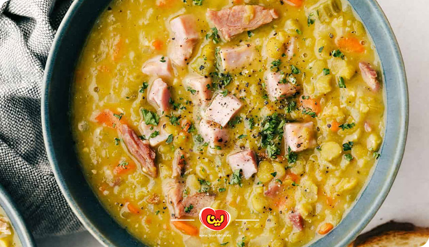 طرز تهیه آش لپه